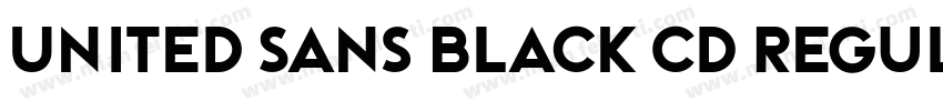 United Sans Black Cd Regular字体转换
